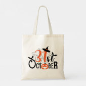 31 oktober Halloween Celebration Tote Bag (Achterkant)