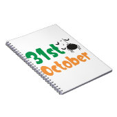 31 oktober - Halloween Notitieboek (Rechterzijde)