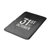 31 oktober Halloween Spinnenweb Design Badmat (Gekanteld)