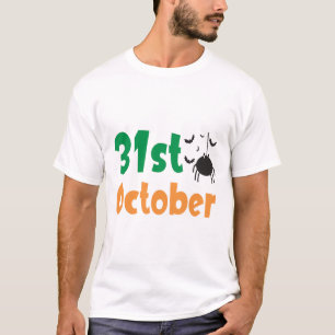 31 oktober - Halloween T-shirt