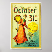 31 oktober Matte Poster (Voorkant)