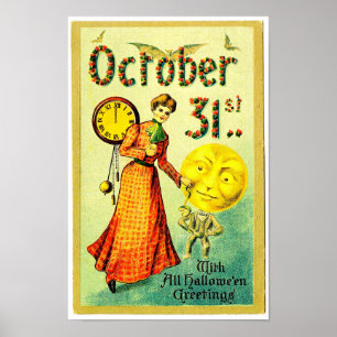 31 oktober Matte Poster