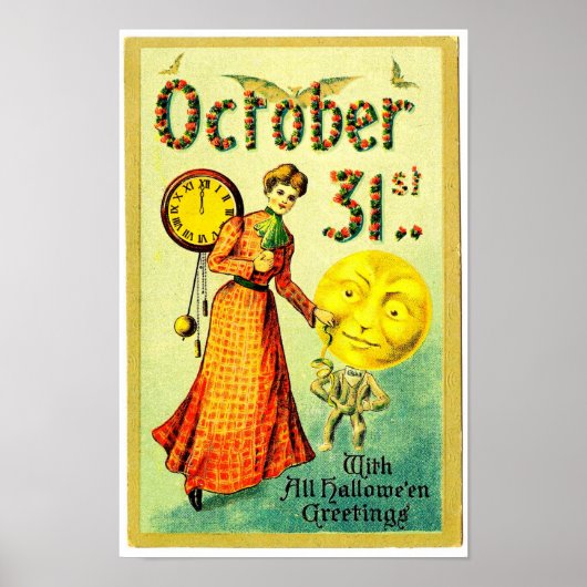 31 oktober Matte Poster (Voorkant)