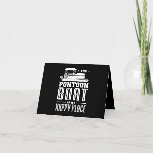 31.Pontoon boot Gifts for a Boat Fan (Voorkant)