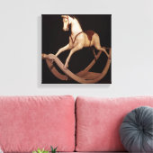 31:Raketpaard, Engels, 1840 Canvas Afdruk (Insitu (Woonkamer))