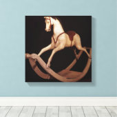 31:Raketpaard, Engels, 1840 Canvas Afdruk (Insitu (Houten vloer))