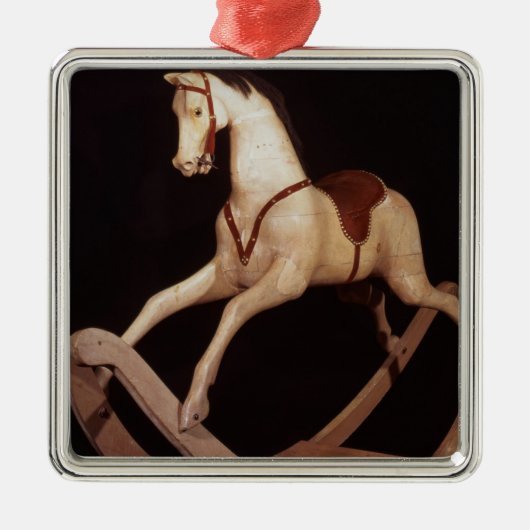 31:Raketpaard, Engels, 1840 Metalen Ornament (Voorkant)