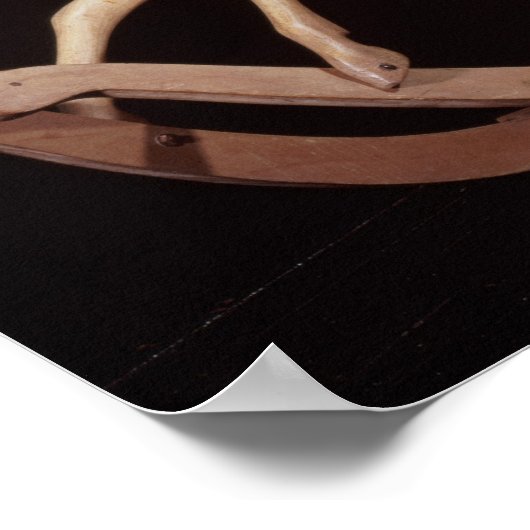 31:Raketpaard, Engels, 1840 Poster (Hoek)