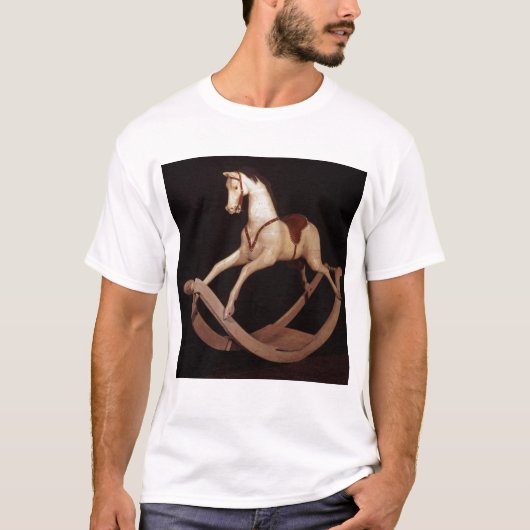 31:Raketpaard, Engels, 1840 T-shirt (Voorkant)
