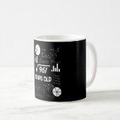 31e Birthday Square Root Wiskunde 31 jaar oude dag Koffiemok (Voorkant rechts)