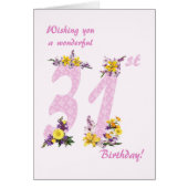 31e geboortegolf Verdroogde getallen (Voorkant)