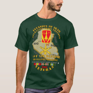 31e luchtafweer artillerie BDE OIF invasie 2003 w T-shirt