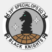 31e SOS Ronde Sticker (Voorkant)