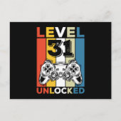 31e-startpagina, ontgrendeld, 31-gaming  feestdagenkaart (Voorkant)