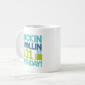 31e verjaardag cadeauideeën koffiemok (Voorkant links)