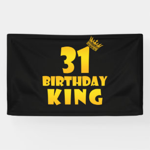 31e verjaardag Gift voor 31-jarige verjaardag koni Spandoek