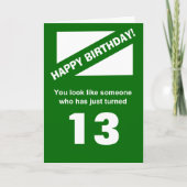 31e verjaardag kaart (Voorkant)