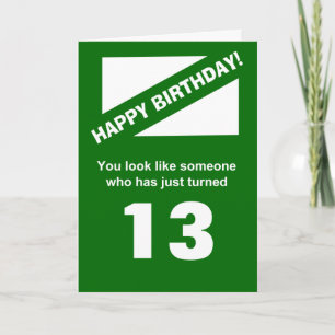 31e verjaardag kaart