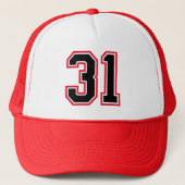 31e verjaardag Trucker Hat Pet (Voorkant)