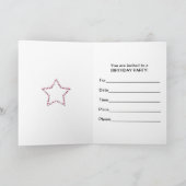 31e verjaardag uitnodiging van de partij Birthday (Binnen)