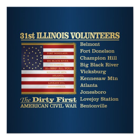 31st Illinois V.I. (BH) Perfect Poster (Voorkant)