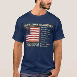 31st Illinois V.I. (BH) T-shirt