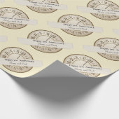 31ste Jubileum voor bruiloft, bewerkbaar Cadeaupapier (Hoek)