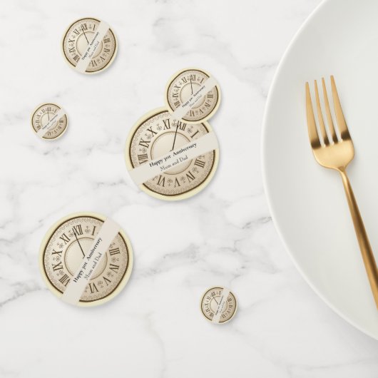 31ste Jubileum voor bruiloft, bewerkbaar Confetti (Groep)