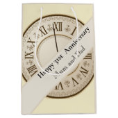 31ste Jubileum voor bruiloft, bewerkbaar Medium Cadeauzakje (Voorkant)