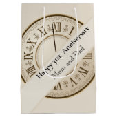 31ste Jubileum voor bruiloft, bewerkbaar Medium Cadeauzakje (Achterkant)