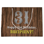 31ste verjaardag: Western geïnspireerde kijk in he Groot Cadeauzakje (Voorkant)