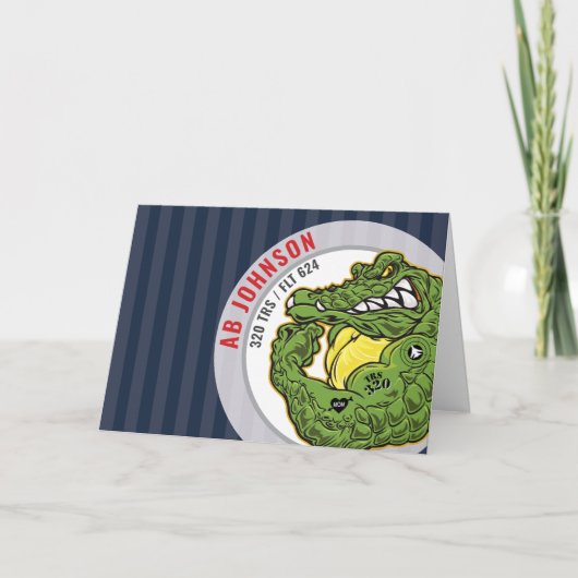 320 Gators Air Force BMT Basistraining Militaire V Kaart (Voorkant)