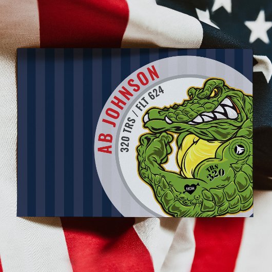 320 Gators Air Force BMT Basistraining Militaire V Kaart