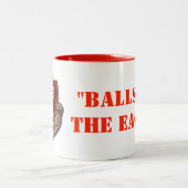 320e Mok van kraakbeenkoffie voor het veldenaren (Center)