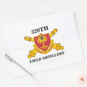 320E VELD KUNSTMATIKERS VIERKANTE STICKER (Envelop)