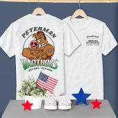 321 Warthogs Luchtmacht BMT Afstuderen LICHTE Kleu T-shirt