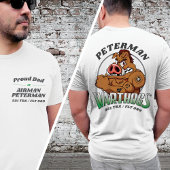 321 Warthogs Luchtmacht BMT Afstuderen LICHTE Kleu T-shirt