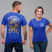 322 Eagles Air Force Basic Training Afstuderen T-shirt