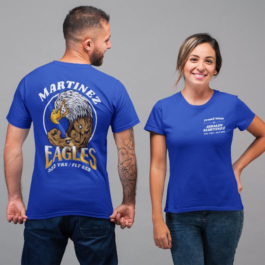 322 Eagles Air Force Basic Training Afstuderen T-shirt