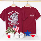 323 Mustangs Luchtmacht Basistraining Afstuderen T-shirt