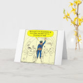 324 Luchtvaartpiloot gaat voor hulp kleur cartoon Kaart (Gele Bloem)