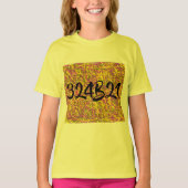 324B21 Cosima-nummer Orphan Black T-shirt (Voorkant)