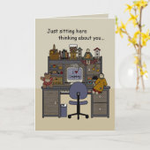 3256 het Denken van het Bureau van het land aan u Kaart (Gele Bloem)