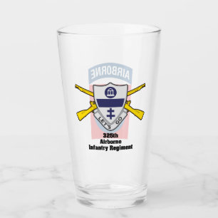 325e AIR 82e Airborne Division Beer Glass Glas