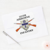 325E LUCHTVAARTINFANTRY STICKERS (Envelop)