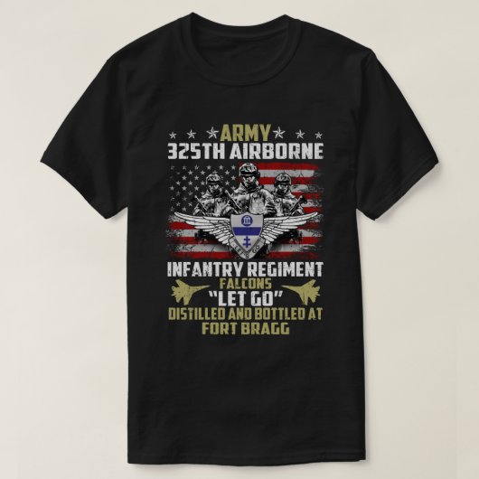 325th Airborne Infantry Regiment  T-shirt (Design voorkant)