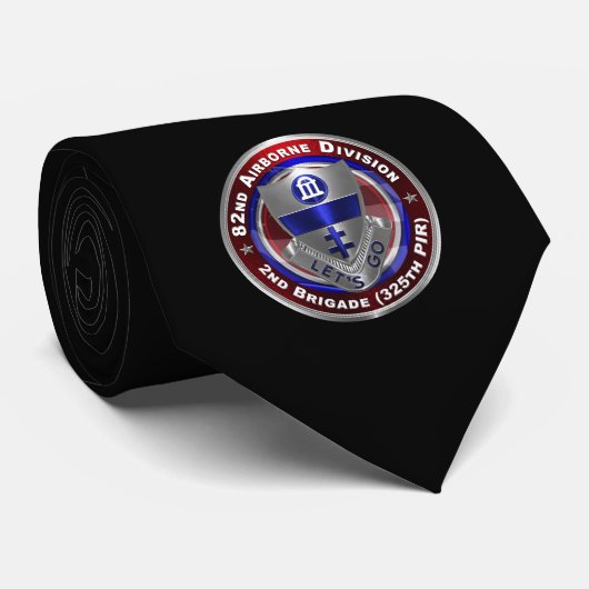 325th PIR 82nd Airborne Divisie Stropdas (Opgerold)