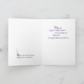 3261 Vlinder Montage Sympathie Kaart (Binnen)