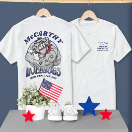 326 Bulldogs Luchtmacht BMT Afstuderen LICHTE Kleu T-shirt