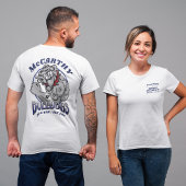 326 Bulldogs Luchtmacht BMT Afstuderen LICHTE Kleu T-shirt